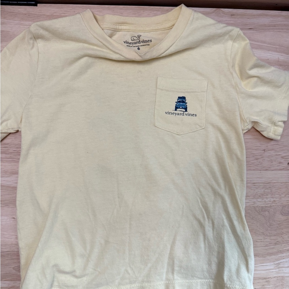 Vineyard Vines Yellow T-Shirt